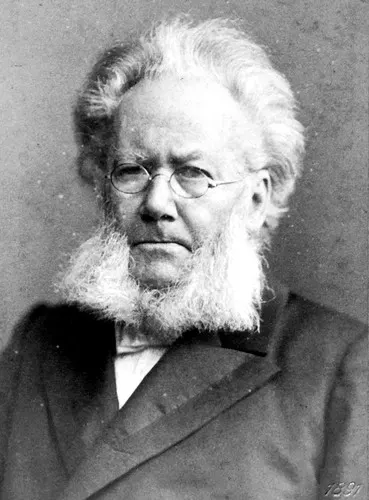 Photo of Henrik Ibsen