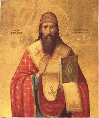 Photo of Cyril Saint, Patriarch of Alexandria