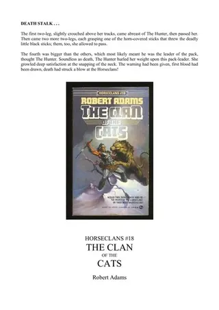 Cover of The Clan of the Cats