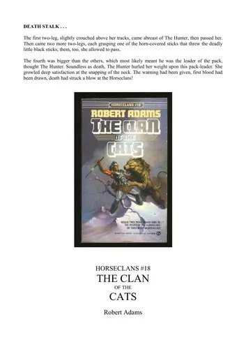 Cover of The Clan of the Cats