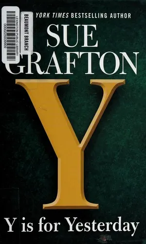 Cover of Y is for yesterday