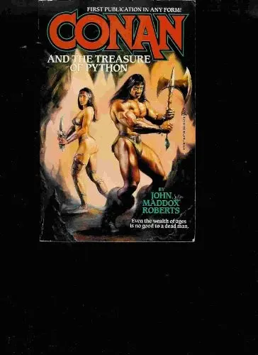 Cover of Conan and the treasure of python