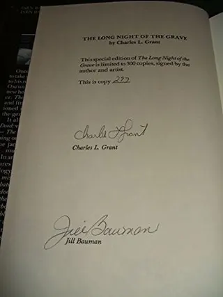 Cover of The long night of the grave