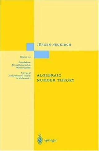 Cover of Algebraic number theory