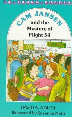 Cover of Cam Jansen and the mystery of Flight 54