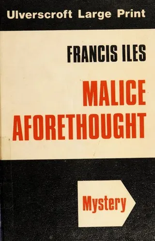 Cover of Malice aforethought