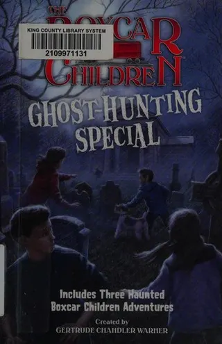 Cover of The Boxcar Children ghost-hunting special