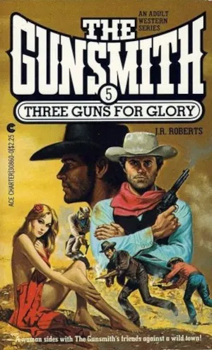 Cover of Three guns for glory