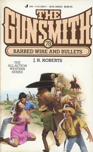 Cover of Barbed wire and bullets