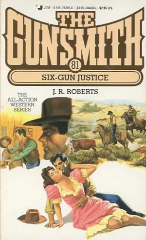 Cover of Six-gun justice