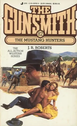 Cover of The mustang hunters