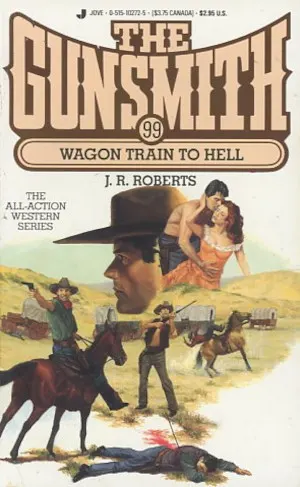 Cover of Wagon train to hell
