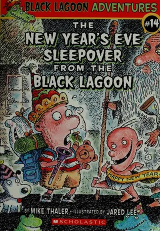 Cover of The New Year's Eve sleepover from the black lagoon