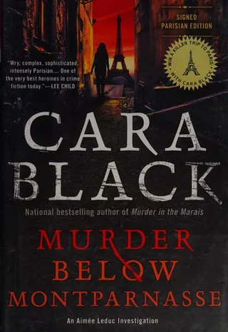 Cover of Murder Below Montparnasse
