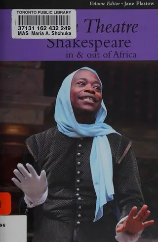 Cover of Shakespeare in and Out of Africa