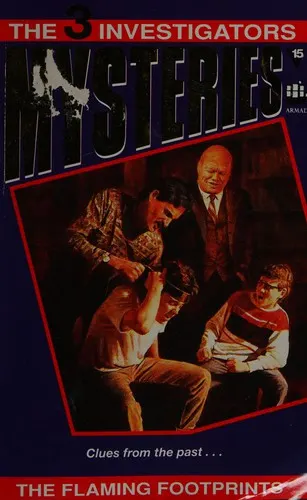 Cover of The Mystery of the Flaming Footprints