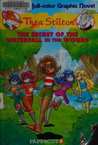 Cover of The secret of the waterfall in the woods