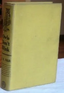 Cover of Owls don't blink