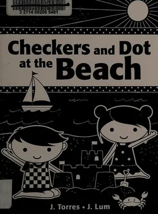 Cover of Checkers and Dot at the Beach