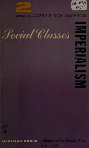 Cover of Imperialism [and] Social classes; two essays