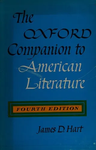 Cover of The Oxford companion to American literature