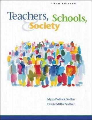 Cover of Teachers, schools, and society