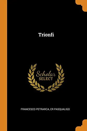 Cover of Trionfi