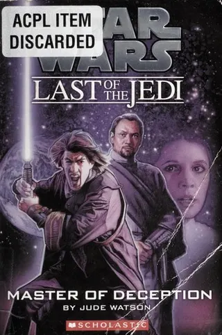 Cover of Star Wars - Last of the Jedi - Master of Deception