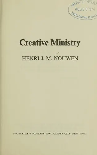 Cover of Creative ministry