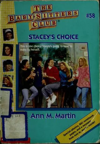 Cover of Stacey's Choice