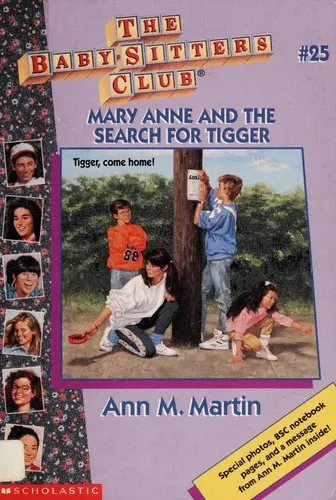 Cover of Mary Anne and the search for Tigger. (Baby-Sitters Club no.025)