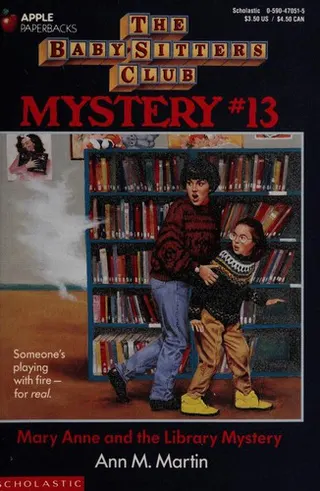 Cover of Mary Anne and the library mystery