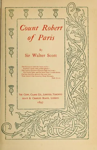 Cover of Count Robert of Paris