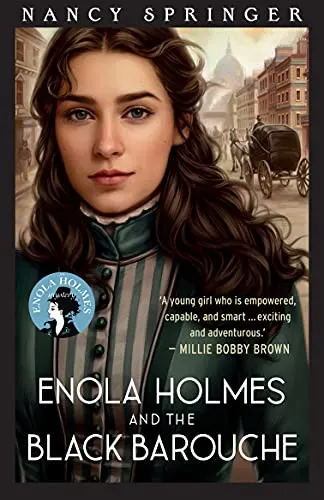 Cover of Enola Holmes and the Black Barouche