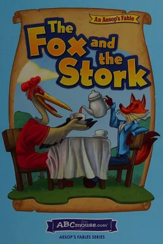 Cover of The fox and the stork