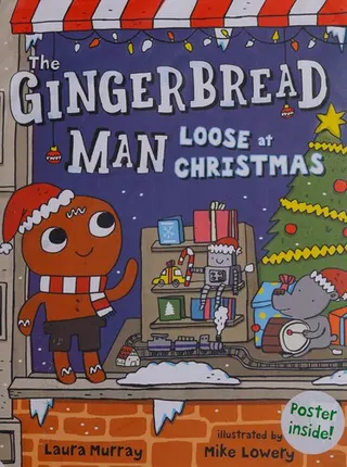 Cover of The Gingerbread Man Loose at Christmas