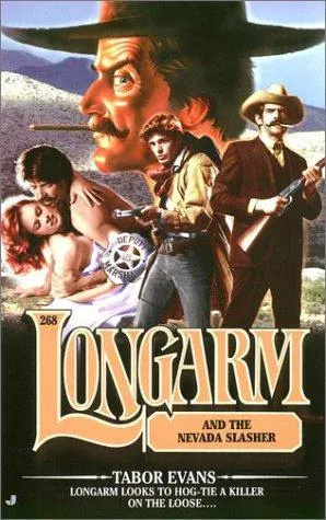 Cover of Longarm and the Nevada slasher
