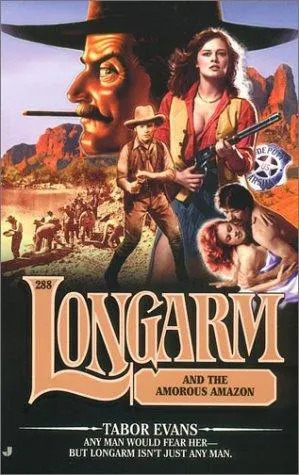 Cover of Longarm and the amorous Amazon