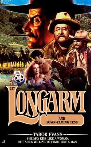 Cover of Longarm and town-taming Tess