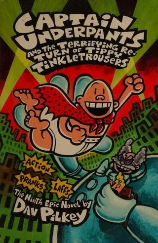 Cover of Captain Underpants and the Terrifying Re-Turn of Tippy Tinkletrousers