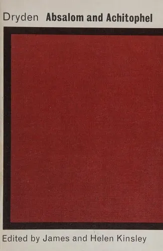 Cover of Absalom and Achitophel