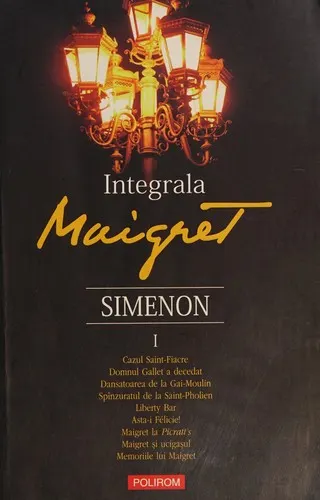 Cover of Integrala Maigret Vol I