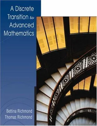 Cover of A discrete transition to advanced mathematics