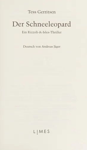 Cover of Der Schneeleopard
