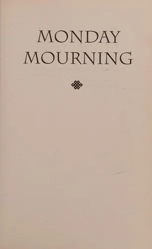 Cover of Monday Mourning