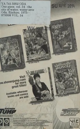 Cover of One Piece 34