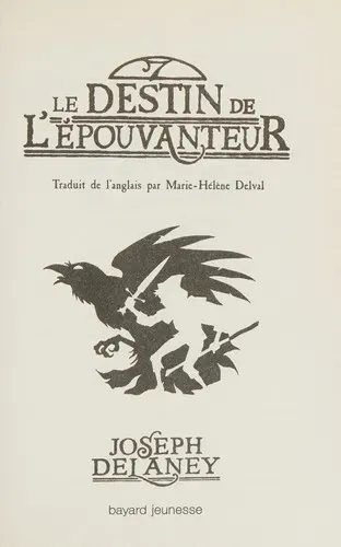Cover of Le destin de l'épouvanteur