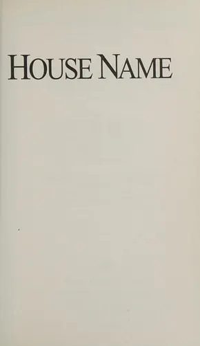 Cover of House Name