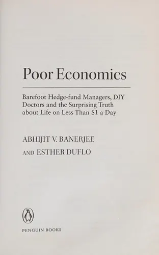 Cover of Poor Economics