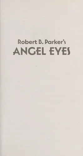 Cover of Robert B. Parker's Angel Eyes